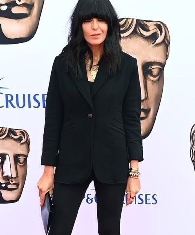 Claudia Winkleman Bafta Awards (2023) Faithful Black Coat