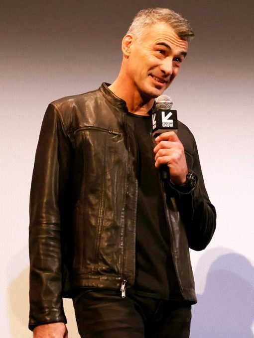 John Wick Chapter 4 Movie Event Chad Stahelski Black Leather Jacket