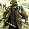 Morgan Jones Fear The Walking Dead S08 Lennie James Brown Suede Leather Jacket