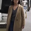 TV Series The Night Agent (2023) Luciane Buchanan Brown Wool Trench Coat