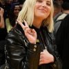 Ashley Benson NBA Black Leather Jacket