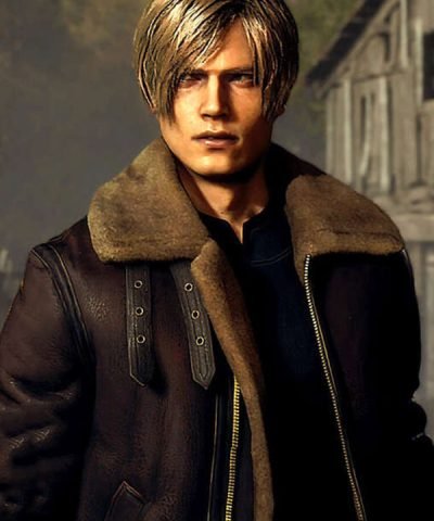 Leon S. Kennedy Resident Evil 4 Brown Jacket