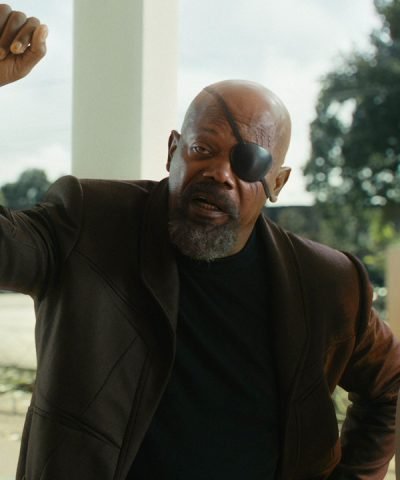 Nick Fury The Marvels (2023) Samuel L. Jackson Brown Blazer