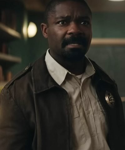 TV Series Silo (2023) David Oyelowo Brown Cotton Jacket