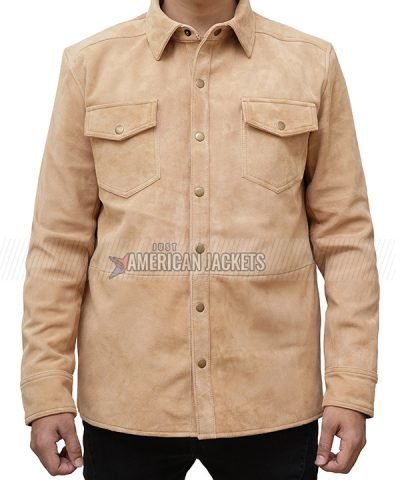 Mark Pellegrino Suede Leather Jacket