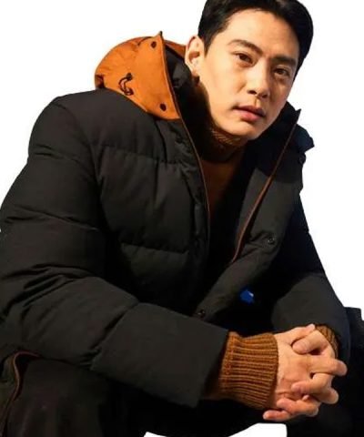 Movie Past Lives (2023) Hae Sung Black Hooded Coat