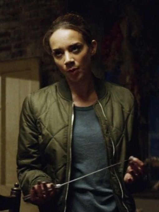 Hannah John-Kamen S06 Green Jacket