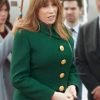 Queen Of Oz S01 Catherine Tate Green Coat