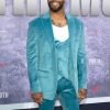 Omari Hardwick Blue Velvet Blazer