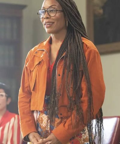 TV Series And Just Like That Karen Pittman Brown Cotton Jacket