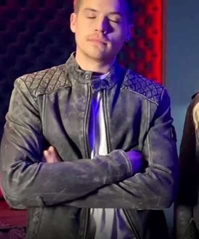 Beautiful Disaster Dylan Sprouse Grey Leather Jacket