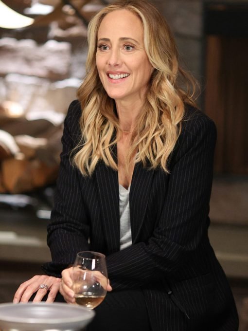 Kim Raver S19 Black Blazer