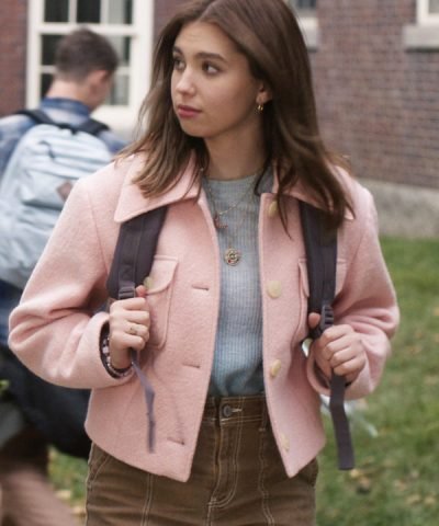 Cassie Pink Wool Jacket