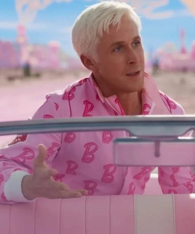 Ken Movie Barbie (2023) Ryan Gosling Pink Jacket