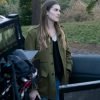 Movie M3GAN (2023) Gemma Green Wool Coat