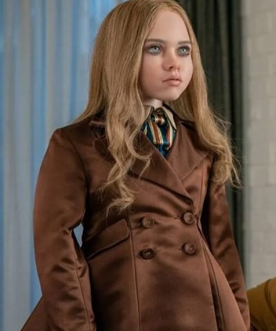 M3GAN Jenna Davis Brown Coat