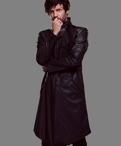 Narek S01 Black Trench Coat