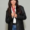 Lily Chee 2023 Leather Coat