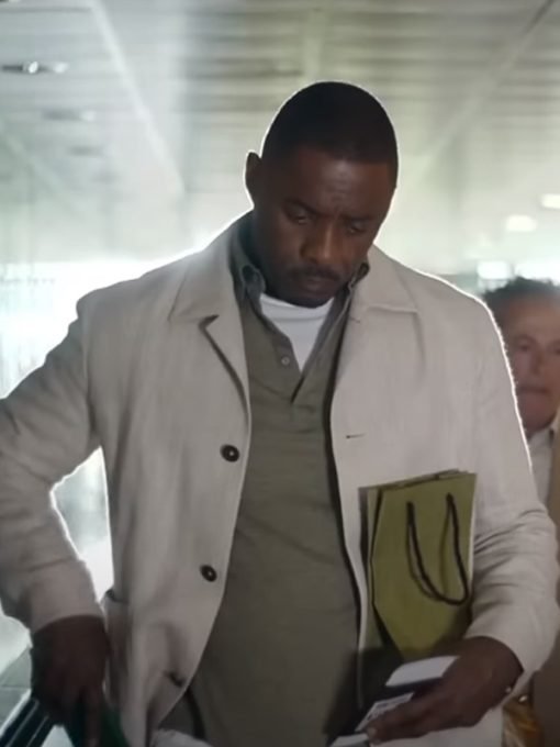 Idris Elba 2023 White Jacket