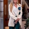 Carrie Bradshaw TV Series And Just Like That Sarah Jessica Parker Off White Blazer