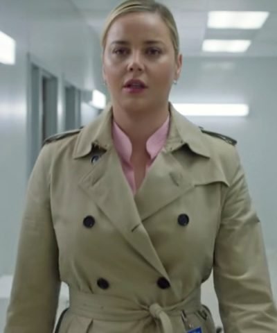 Abbie Cornish S01 Beige Trench Coat