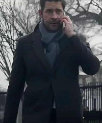 John Krasinski S04 Wool Coat