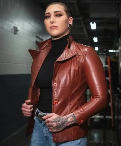 Rhea Ripley Leather Jacket