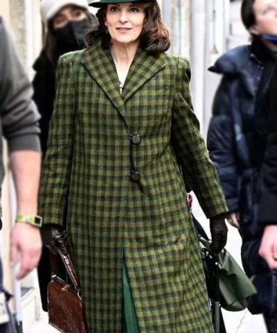 Tina Fey Wool Trench Coat