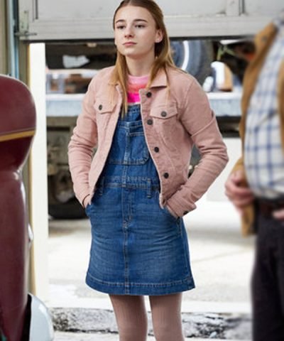 Ellie Pink Cotton Jacket