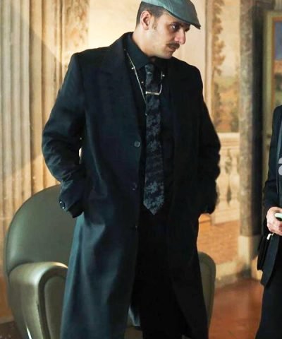 Mafia Mamma Francesco Mastroianni Black Coat