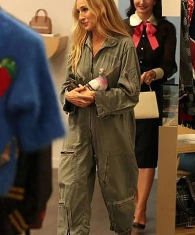 Sarah Jessica Parker Cotton Jumpsuit