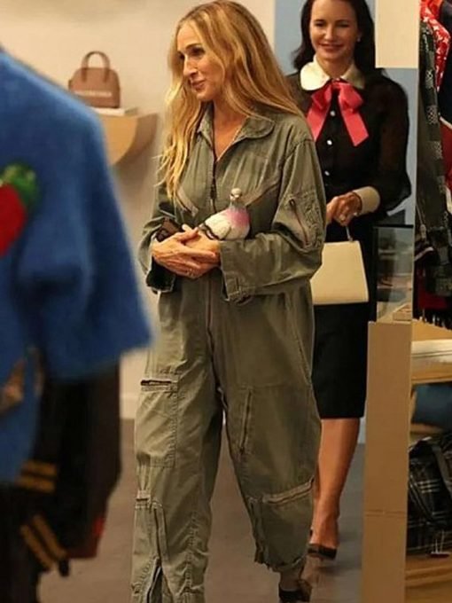 Sarah Jessica Parker Cotton Jumpsuit