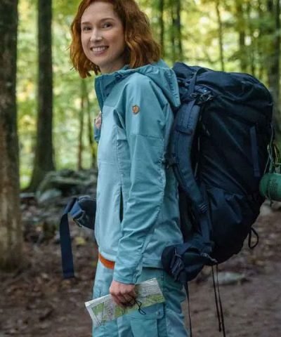 Ellie Kemper Blue Jacket