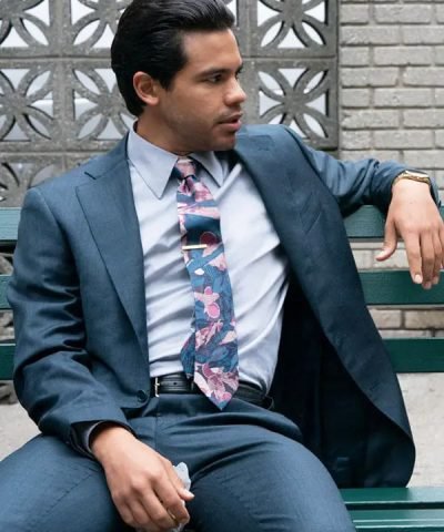 Carlos Valdes Up Here S01 Blue Suit