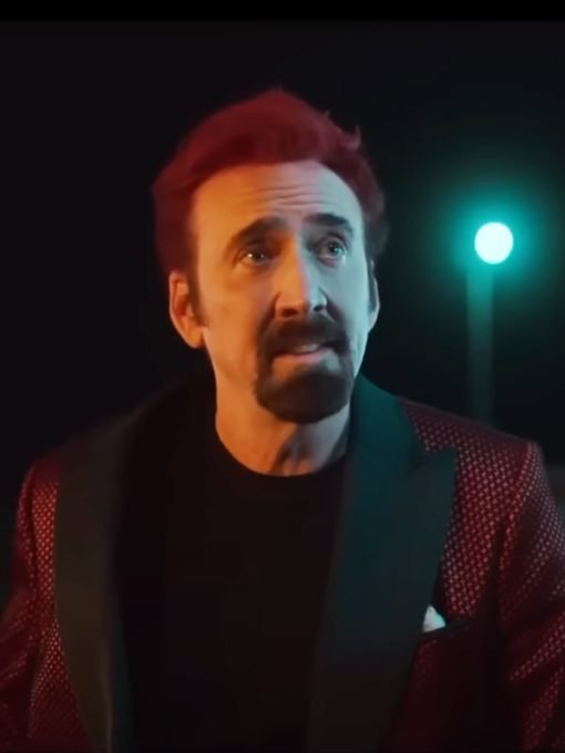 Sympathy For The Devil Nicolas Cage Red Blazer Coat