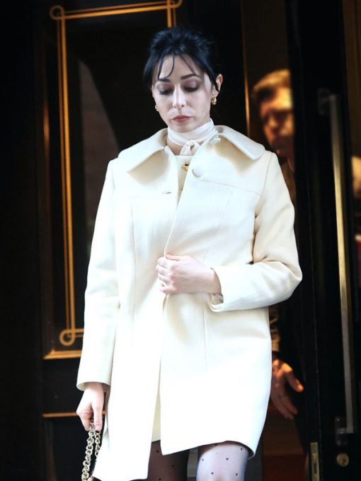 Cristin Milioti S01 Wool Coat