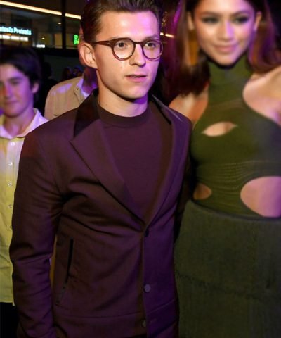 Tom Holland Brown Blazer