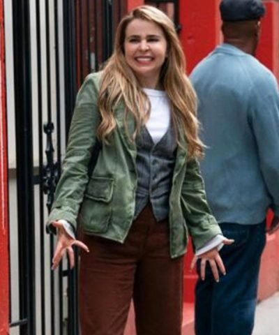 Mae Whitman Green Jacket