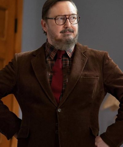 John Hodgman Brown Coat