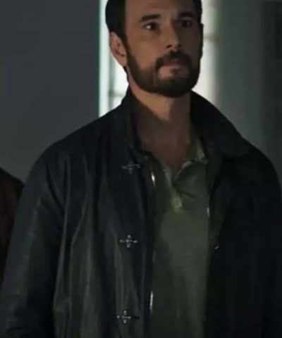 Rodrigo Santoro Leather Jacket