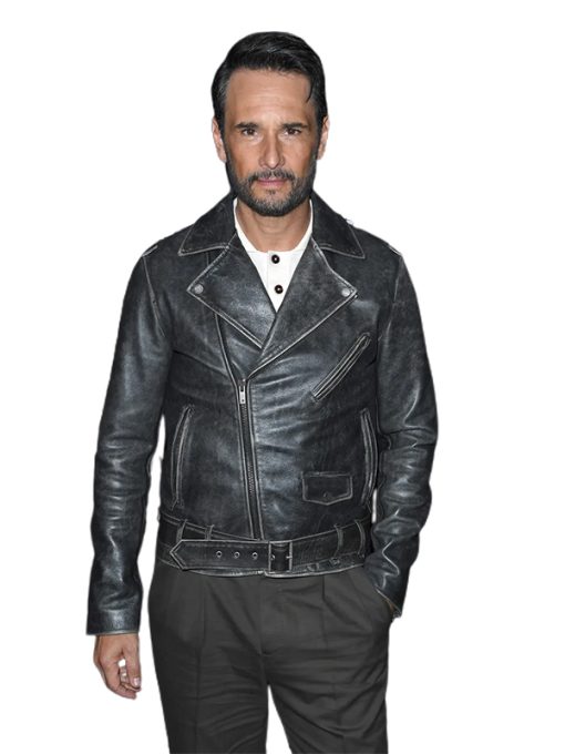 Rodrigo Santoro S01 Black Jacket