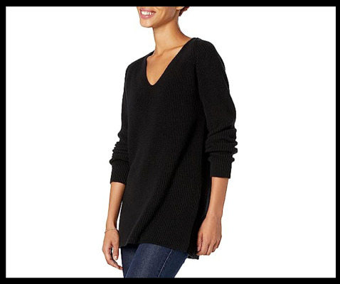 black stylish sweater