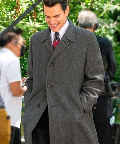 Matt Bomer Wool Coat