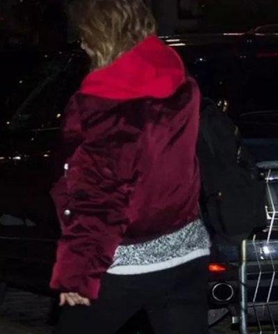 Taylor Swift Bomber Hooded Jacket