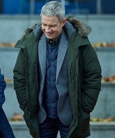 Martin Freeman Poly Cotton Jacket