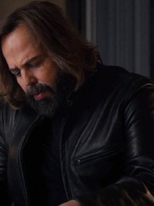 Angus Sampson S02 Leather Jacket