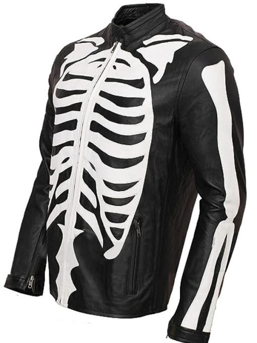 Skeleton Bones Black Jacket