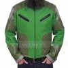 Christopher Sean Synthetic Leather Jacket