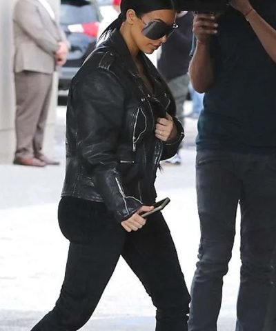 Kim Kardashian American Model Black Jacket