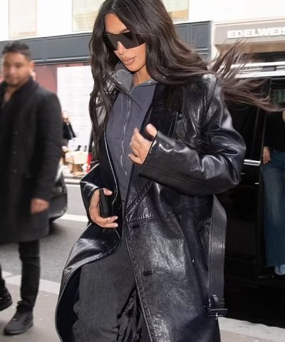 Kim Kardashian 2023 Coat